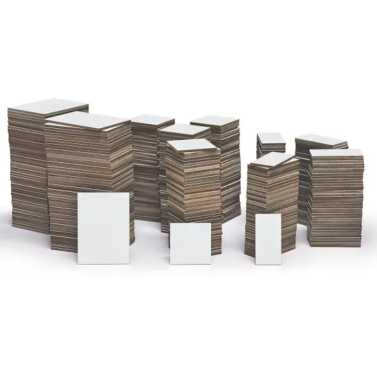 Ampersand Clayboard Art Tiles- Assorted Sizes, 10 lb Box {1}