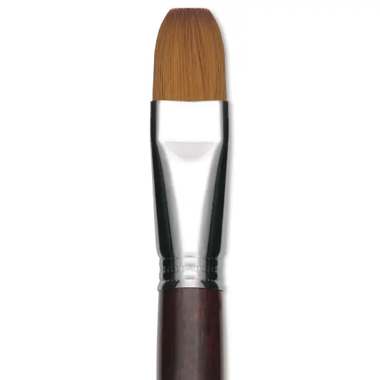 Escoda Prado Tame Synthetic Brush - Bright, Short Handle, Size 22 {1}