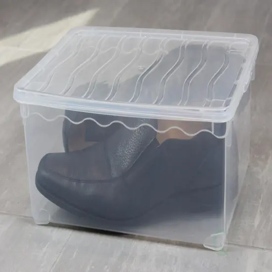 Plastic Storage Container, Shoe box {1}