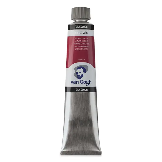 Van Gogh Oil Paint - Alizarin Crimson, 200 ml tube {1}