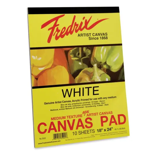 Fredrix Canvas Pad - 18" x 24", 10 Sheets {1}