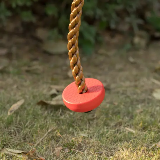 Colorful Climbing Rope with Platforms Foot Holder For Kids Indoor Outdoor Backyard {4}