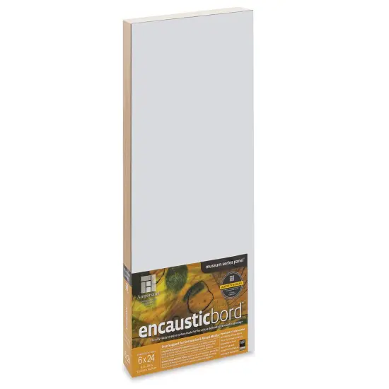 Ampersand Encausticbord - 6" x 24" x 1-1/2", Cradled {1}