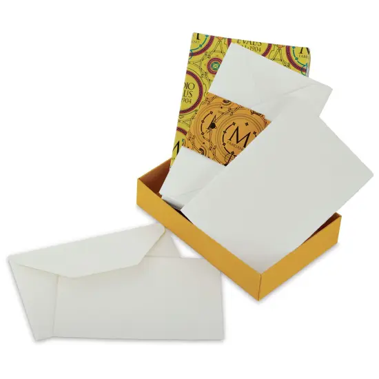 Fabriano Medioevalis Reply Cards and Envelopes - 3-1/2" x 5-1/4", Single, Box of 20 {2}