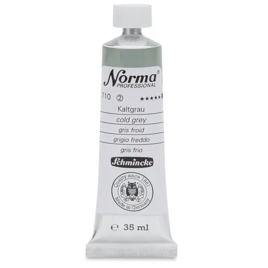 Schmincke Norma Professional Oil Paint - Cold Grey, 35 ml, Tube {1}