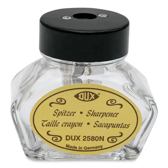 Dux Glass Inkwell Sharpener - Clear {1}