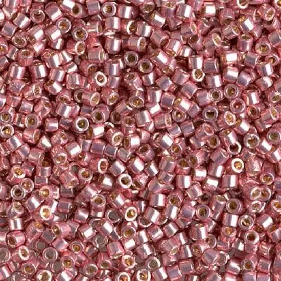 Miyuki Delica Bead 10/0, DBM1839, Duracoat Galvanized Dark Coral {1}