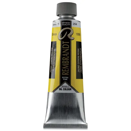 Rembrandt Artists' Oil Color - Permanent Lemon Yellow, 150 ml tube {1}