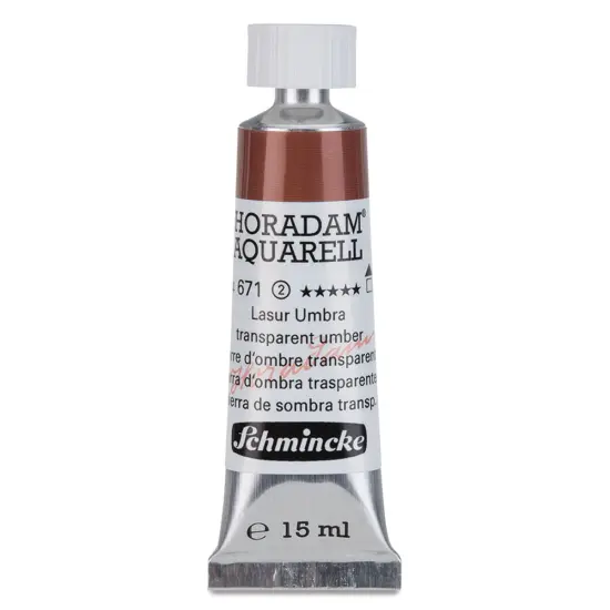 Schmincke Horadam Aquarell Watercolor - Transparent Umber, 15 ml tube {1}