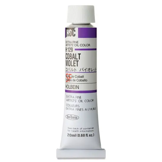 Holbein Artists' Oil Color - Cobalt Violet, 20 ml tube {1}