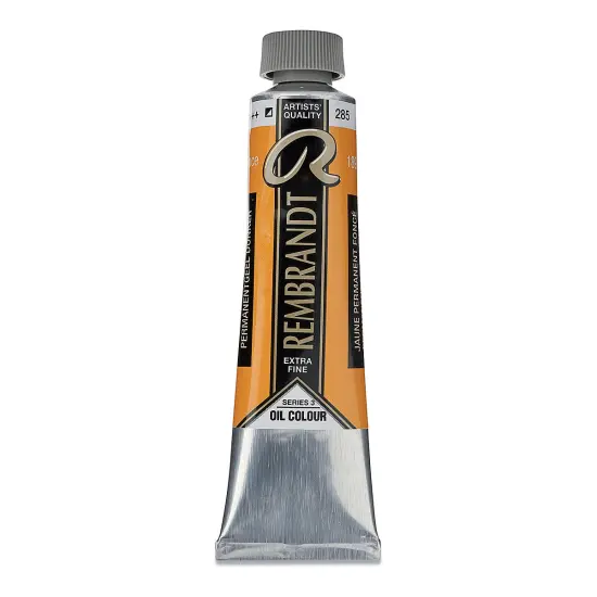 Rembrandt Artists' Oil Color - Permanent Yellow Deep, 40 ml tube {2}