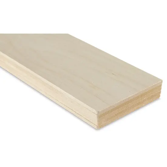 Midwest Products Genuine Basswood Sheet - 5 Sheets, 3/16" x 4" x 36" {1}