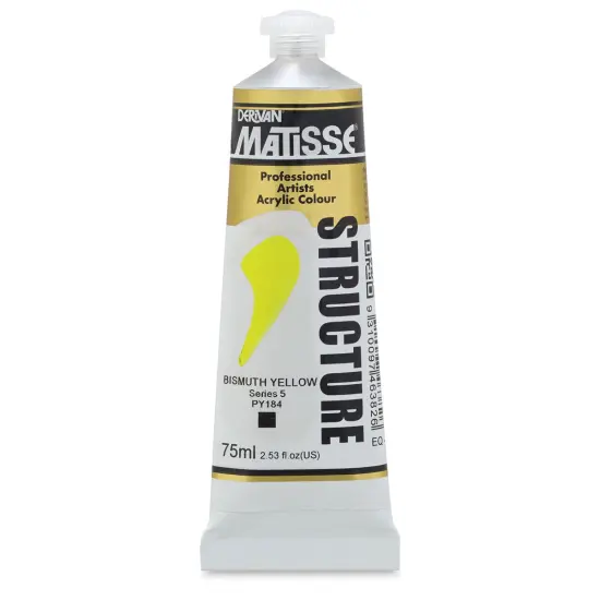 Matisse Structure Paint - Bismuth Yellow, 75 ml {1}