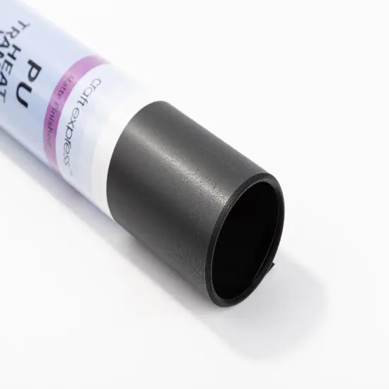Black Matte Heat Transfer Vinyl Roll {3}