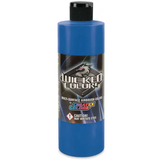 Createx Wicked Colors Airbrush Color - 16 oz, Detail Cerulean Blue {1}