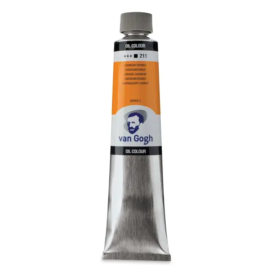 Van Gogh Oil Paint - Cadmium Orange, 200 ml tube {1}