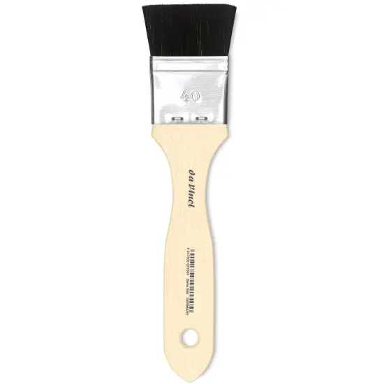 Da Vinci Black Goat Hair Brush - Wash Mottler, Size 40 {1}
