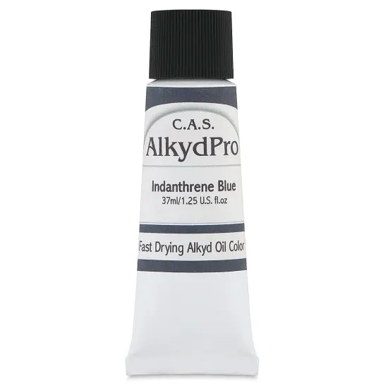 CAS AlkydPro Fast-Drying Alkyd Oil Color - Indanthrene Blue, 37 ml tube {1}