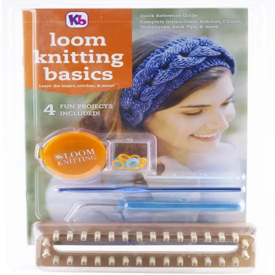 Authentic Knitting Board Loom Knitting Basics Kit {1}