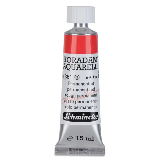 Schmincke Horadam Aquarell Watercolor - Permanent Red, 15 ml tube {1}