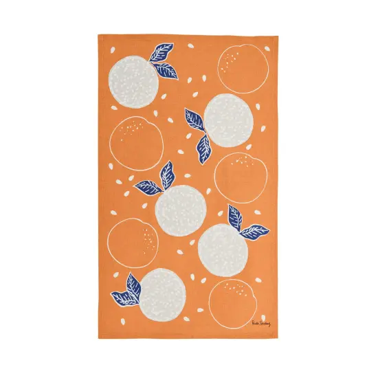 Orange Dot Dash Potholder Gift Set {3}