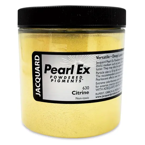 Jacquard Pearl-Ex Pigment - 4 oz, Citrine, Jar {1}
