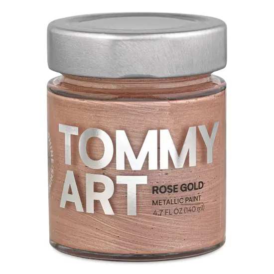 Tommy Art Mineral Paint - Rose Gold (Metallic), 140 ml {1}