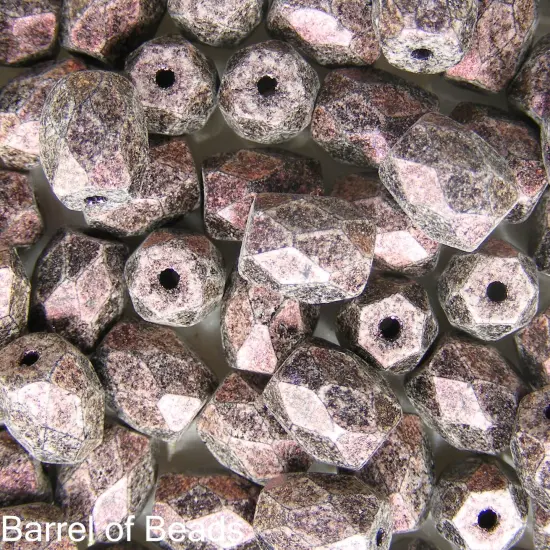 Baros Par Puca&reg;, Czech glass bead, Metallic Matte Dark Violet, 10 grams {1}