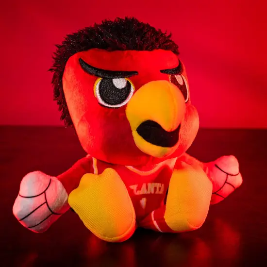Bleacher Creatures Atlanta Hawks Harry the Hawk Mascot 8" Kuricha Sitting Plush {6}