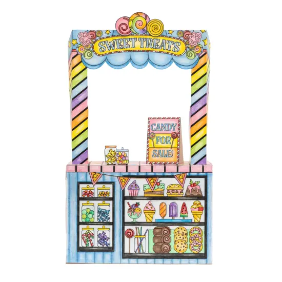 Colorbok Make It Colorful! Color Your Own Candy Stand-Candy Stand {4}
