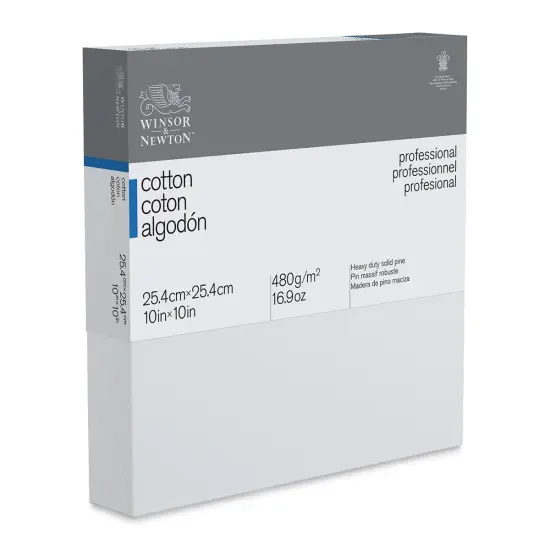 Winsor & Newton Professional Cotton Canvas - 10" x 10", Deep Edge {1}