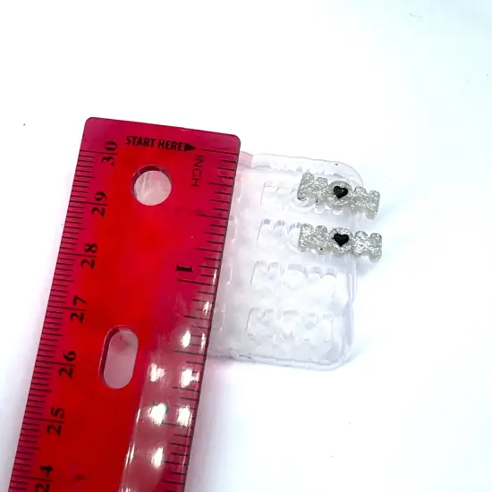 MOM Studs Earring Silicone Mold 4 Pairs(A7) {4}