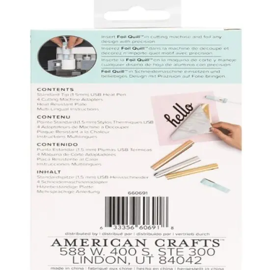 American Crafts TOOL - We R Memory Keepers - FOIL QUILL &ndash; STANDARD TIP PEN 660691 {5}