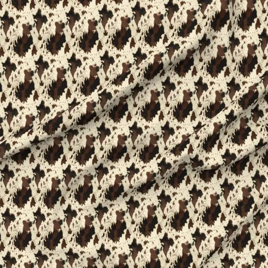 Various Fabrics by the Yard or Fat Quarter Faux Cowhide Cowboy Rodeo Western Ranch Custom Printed Fabric by Spoonflower {6}