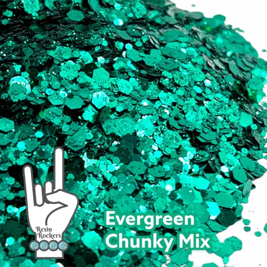 Evergreen Pixie for Poxy Chunky Glitter Mix {1}