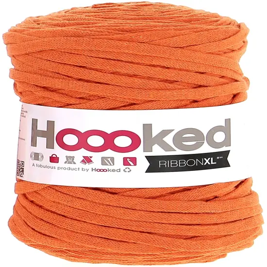 Multipack of 4 - Hoooked Ribbon XL Yarn-Dutch Orange {2}