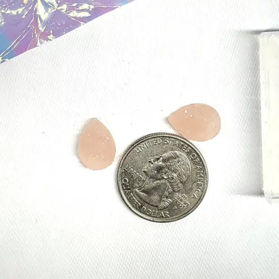 Teardrop Druzy Cabochon Silicone Mold 12mm x 14mm(B3) {3}