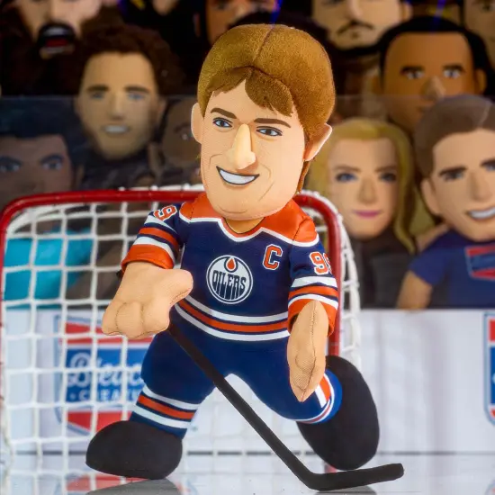 Bleacher Creatures Edmonton Oilers Wayne Gretzky 10" Plush Figure {5}