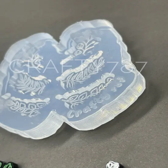 Leaves Earring Crawlers Silicone Mold (B13) {2}