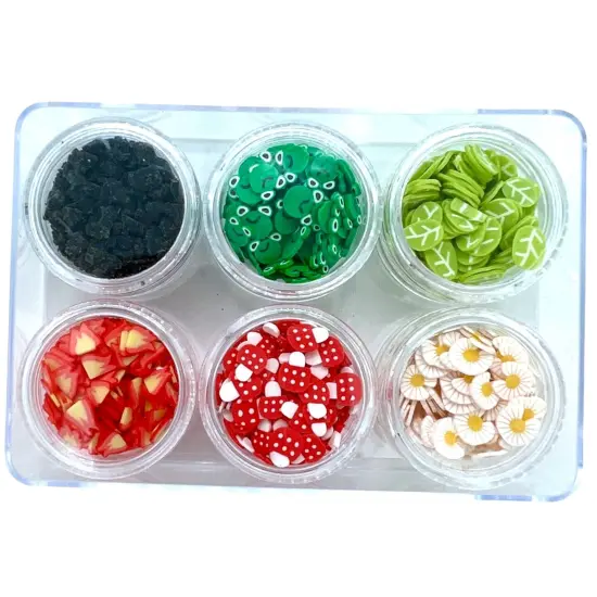 The Great Outdoors Combo Set of Polymer Clay Pieces for Epoxy and UV Resin Art {1}