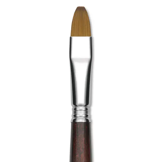 Escoda Prado Tame Synthetic Brush - Bright, Short Handle, Size 10 {1}