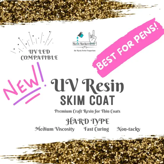 Resin Rockers UV Resin Skim Coat Formula for Pens Hard Type Ultra Fast Curing {3}