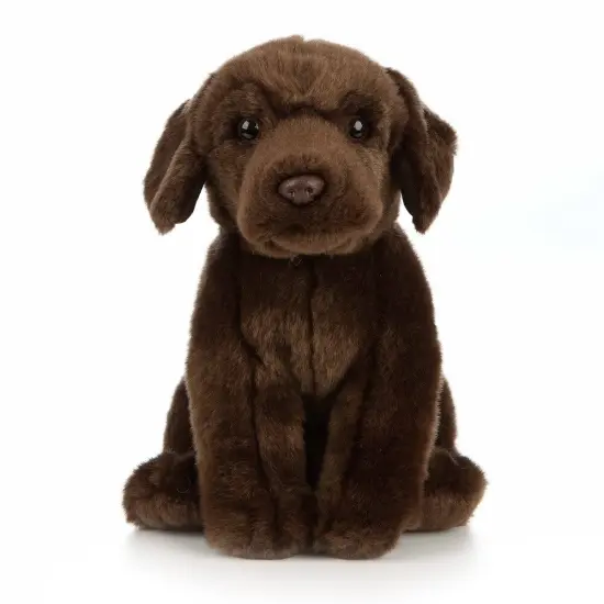 Chocolate Labrador by LIVING NATURE - 8" {1}