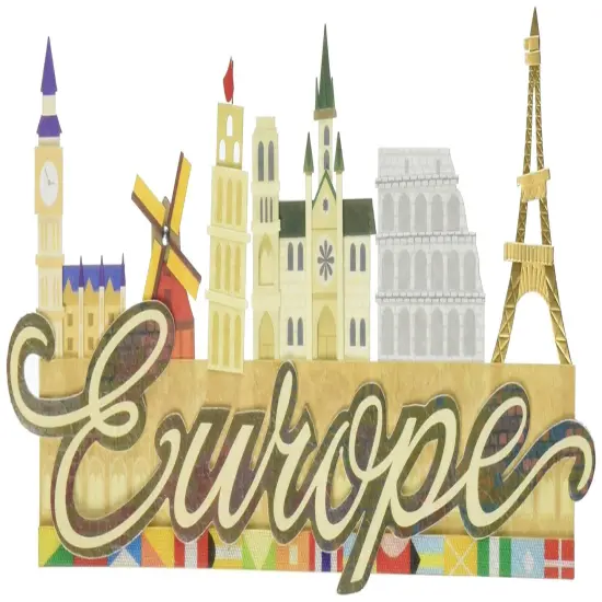 Jolee's Boutique Europe Title Dimensional Stickers {1}