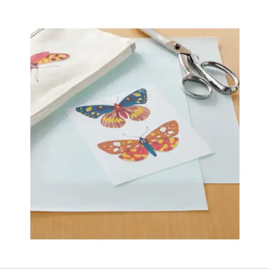 Jolee's Easy Image FUSIBLE FABRIC TRANSFER Light 10 Sh SHIMMER 8.5"x11" 56400034 Made in USA {3}