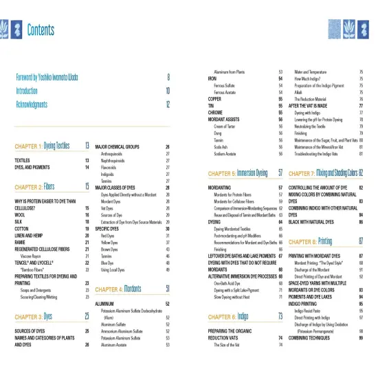 The Art and Science of Natural Dyes {2}