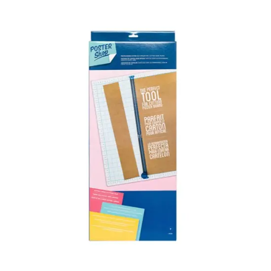 American Crafts Poster Shop 28" Poster Board Cutter Set (7 Pcs)- 378860 {3}