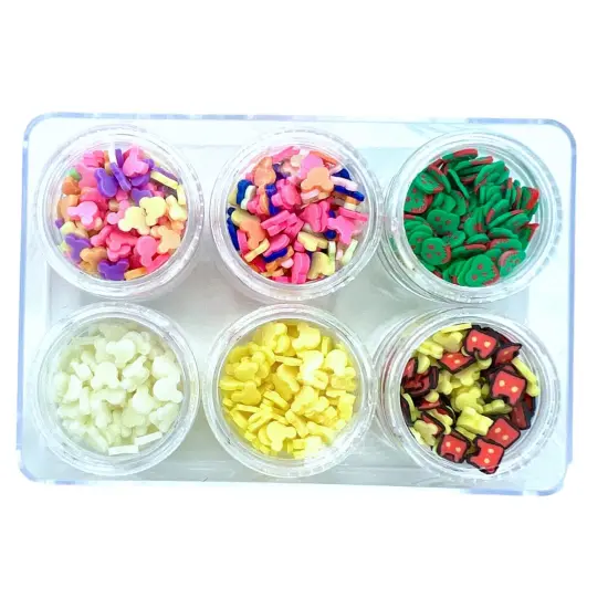 Magical Kingdom Combo Set of Polymer Clay Pieces for Epoxy and UV Resin Art {1}