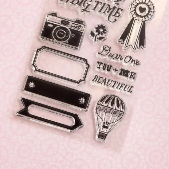 Maggie Holmes Market Square Acrylic Stamps 15/Pkg {3}