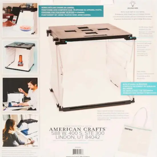 We R Memory Keepers - ShotBox Collection - Portable Photo Studio Kit 660406 {5}